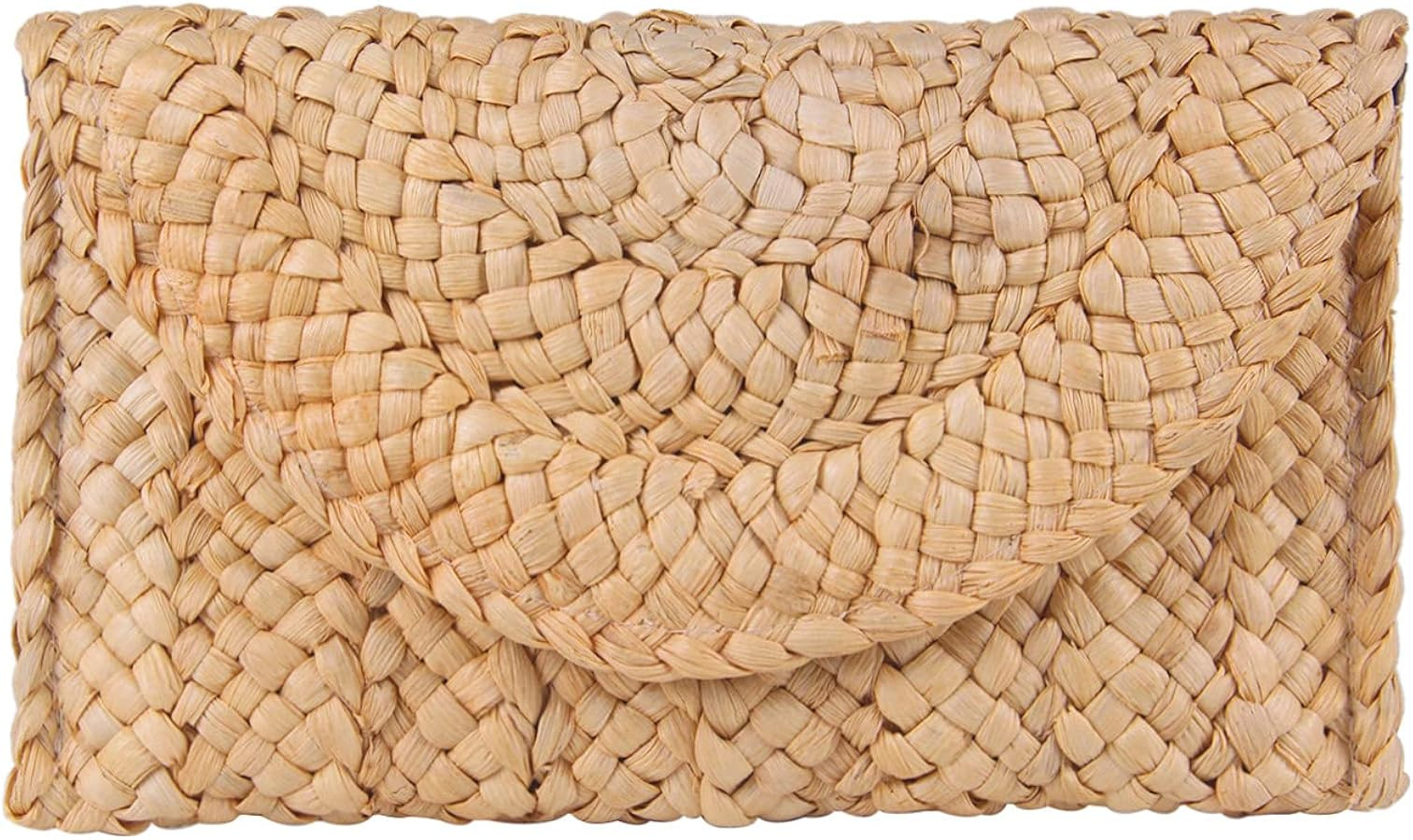 Fecialy Straw Clutch Purses Straw Purses for Women Envelope Woven Clutch Handbags Summer Beach Ba... | Amazon (US)