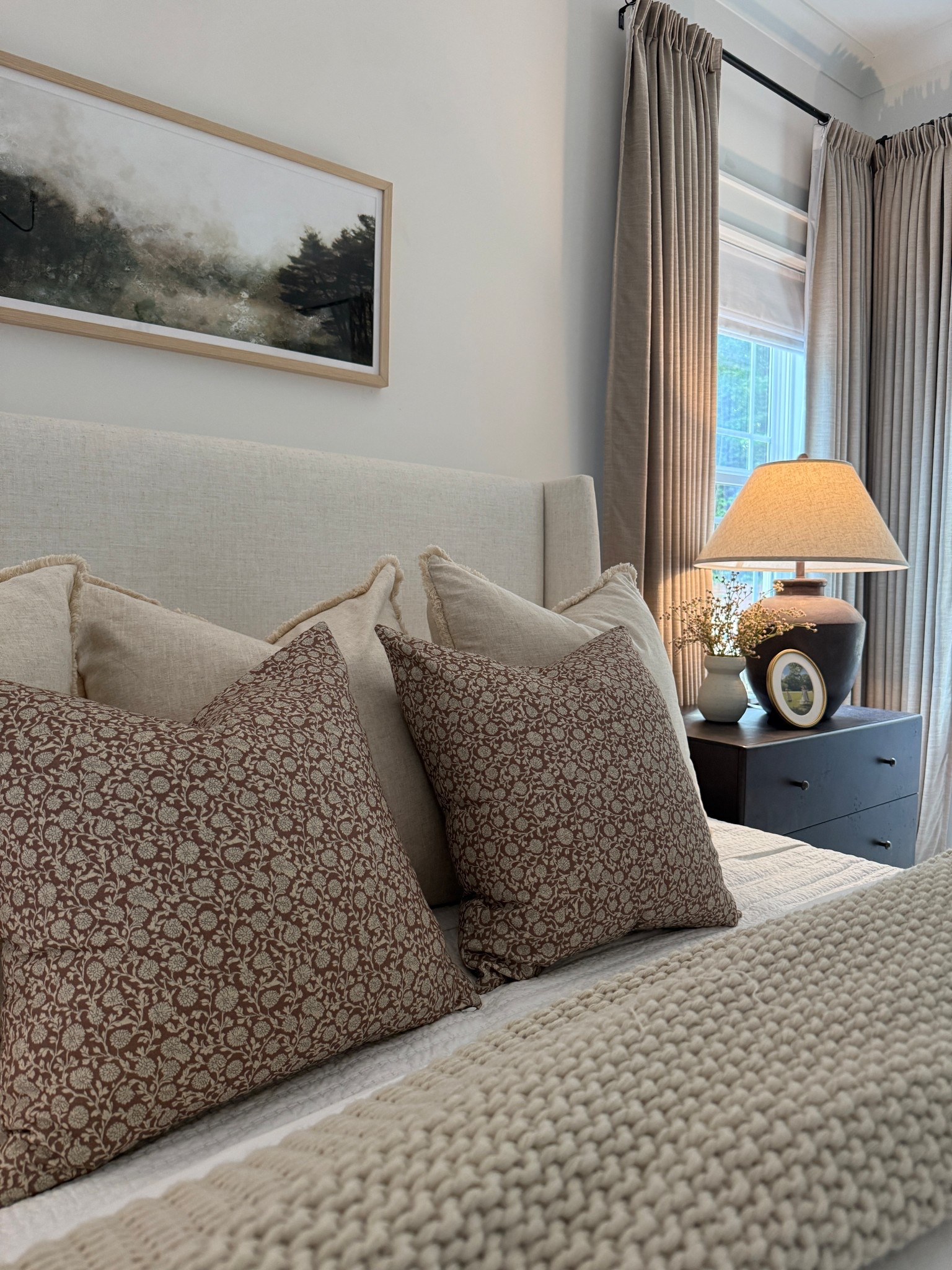 I added these new floral pillows from @Woven Nook to our primary bedroom and they pull in such a pretty terracotta warmth from our area rug 😊 Reallt great quality and also affordable! I’m using the 22”x22”!

#ad

#LTKHome