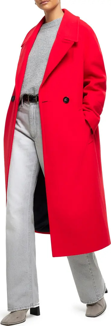 Oversize Slouch Double Breasted Coat | Nordstrom