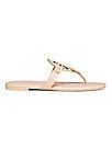 Tory Burch - Miller Leather Thong Sandals | Saks Fifth Avenue