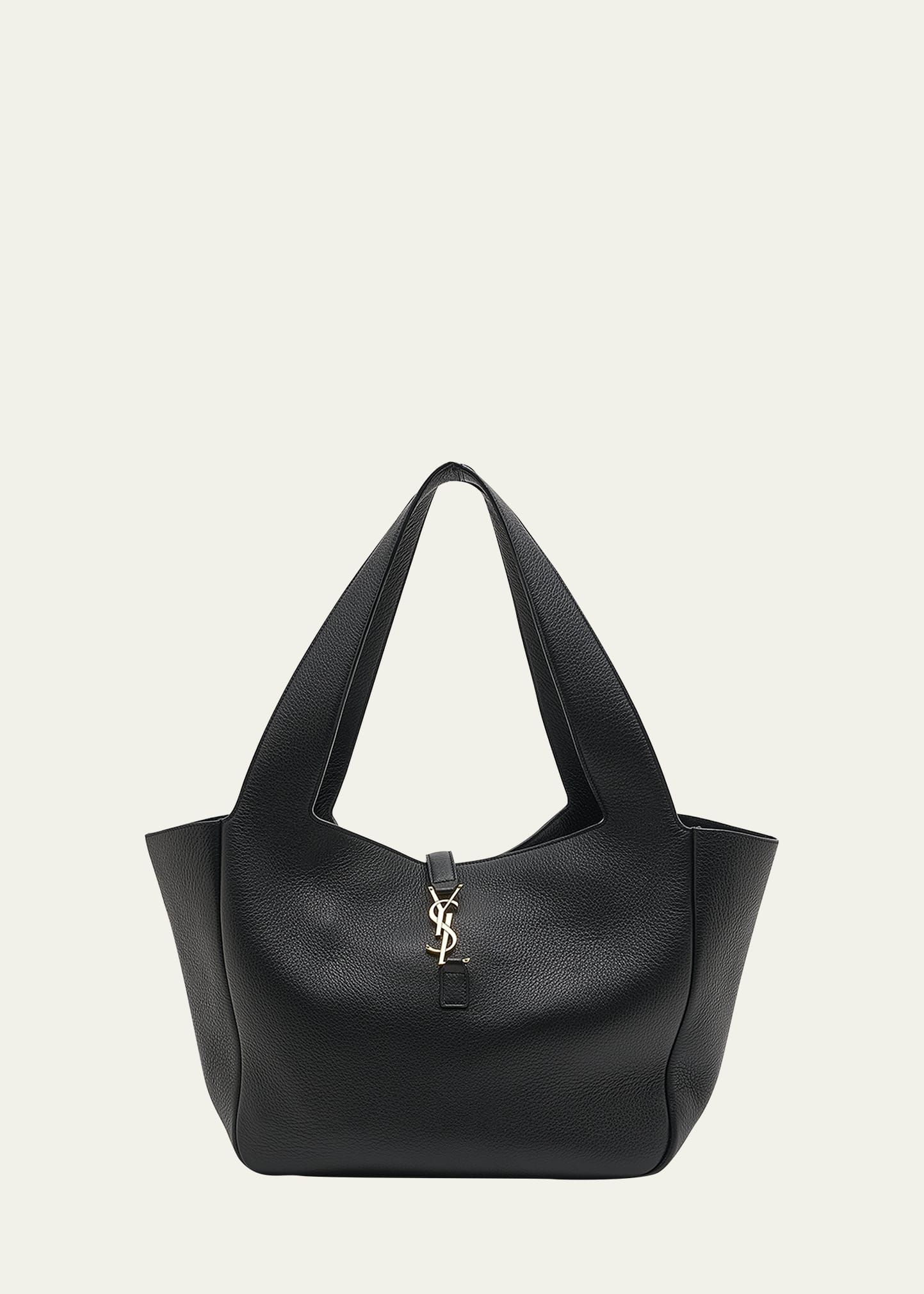 Saint Laurent Bea Cabas YSL Tote Bag in Supple Leather | Bergdorf Goodman