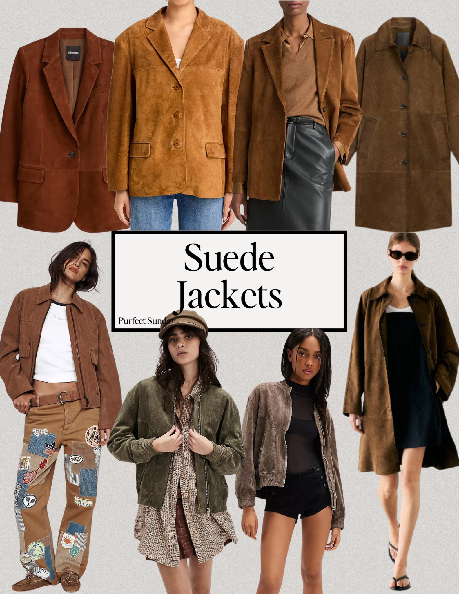Suede Jackets, Suede Trenches and Suede coats are a major trend this Fall🍂🤎🍂 

#LTKOver40 #LTKStyleTip #LTKSeasonal