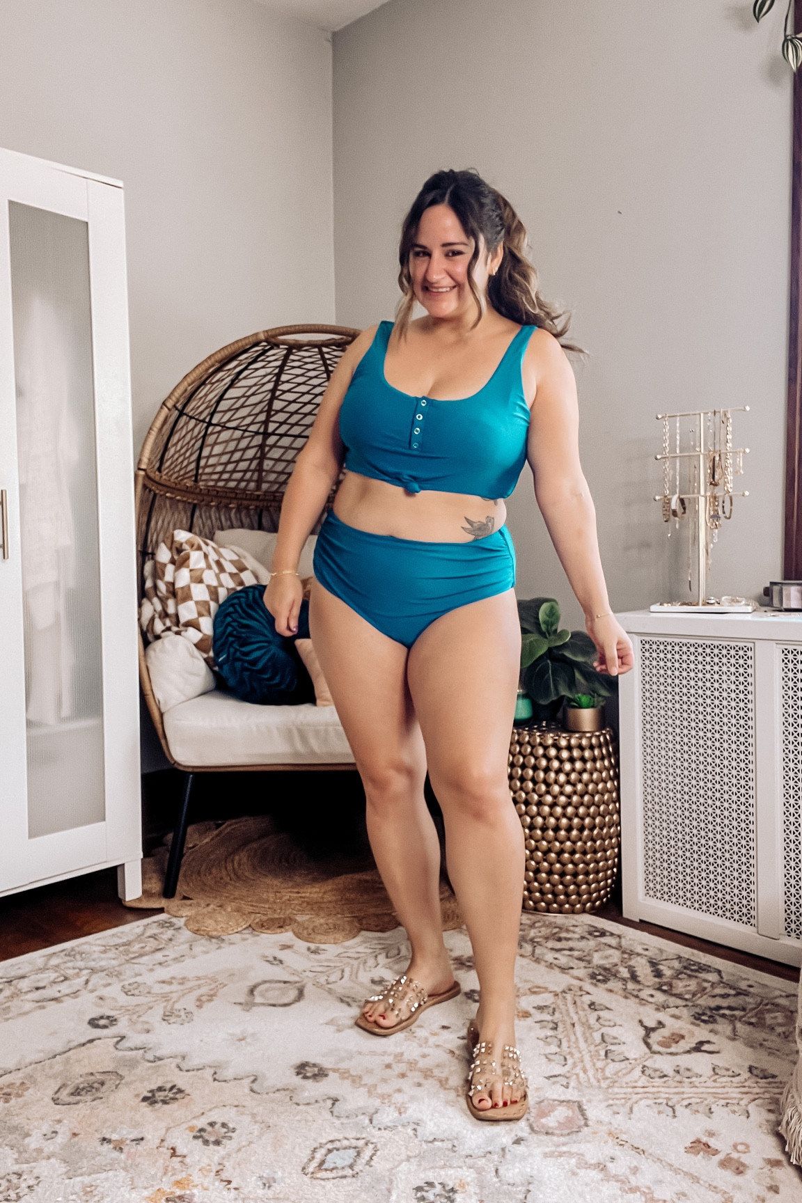Some of my favorite high waisted bikinis from bikini!

This blue swimsuit is my particular favorite, wearing an XL

High waisted swimsuit, blue bikini, amazon bikini, Amazon swim, curvy swimsuit, midsize swimsuit 

#LTKtravel #LTKmidsize #LTKSeasonal