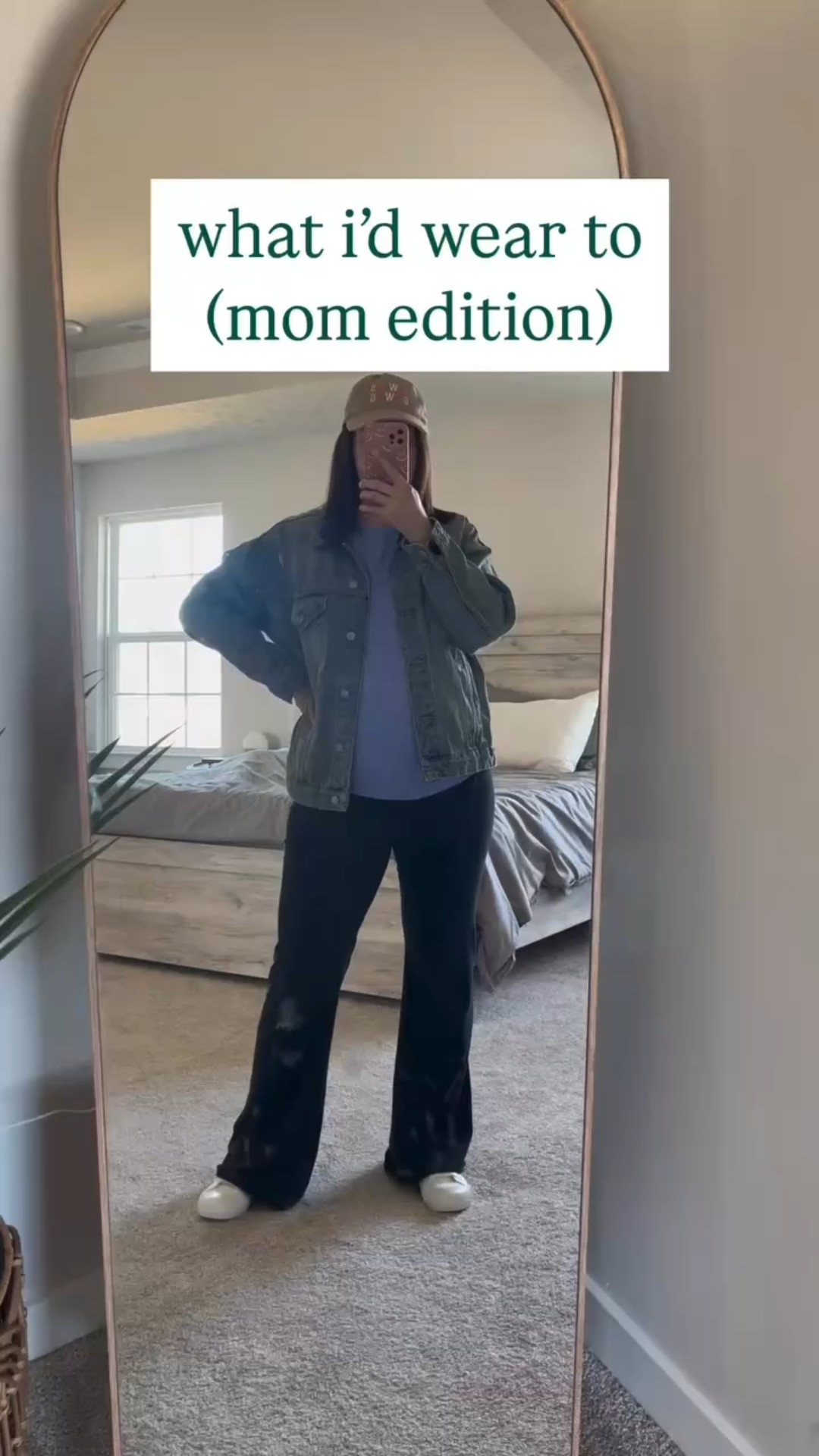 What I’d wear to all the different mom events. 🎀 Here’s my go-to outfit lineup:

🎀 Play date – flare leggings, denim jacket, baseball hat, and a classic tee
🤸‍♀️ Ilia’s gymnastics class – wide-leg sweatpants and cropped long sleeve t-shirt
🛍 Running errands – relaxed cargo pants + a chambray button-up
☁️ Lazy Sunday – Soft lounge set + cozy slippers
🥂 Date night – trendy jeans, tube top, lightweight sweater, and chic heels

Double tap if you love these easy, stylish, outfits. ❤️

#MillennialMomStyle #EffortlessLooks #MidsizeMomFashion #EverydayChic #CasualMomOutfits

#LTKFindsUnder50 #LTKMidsize #LTKSeasonal