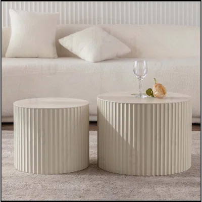 Round Wood Coffee Table | Wayfair North America