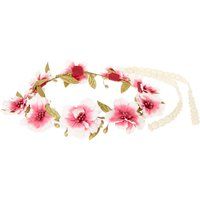 Pink Ombre Flower and Seed Bead Hair Garland | Claire's Accessories (UK)