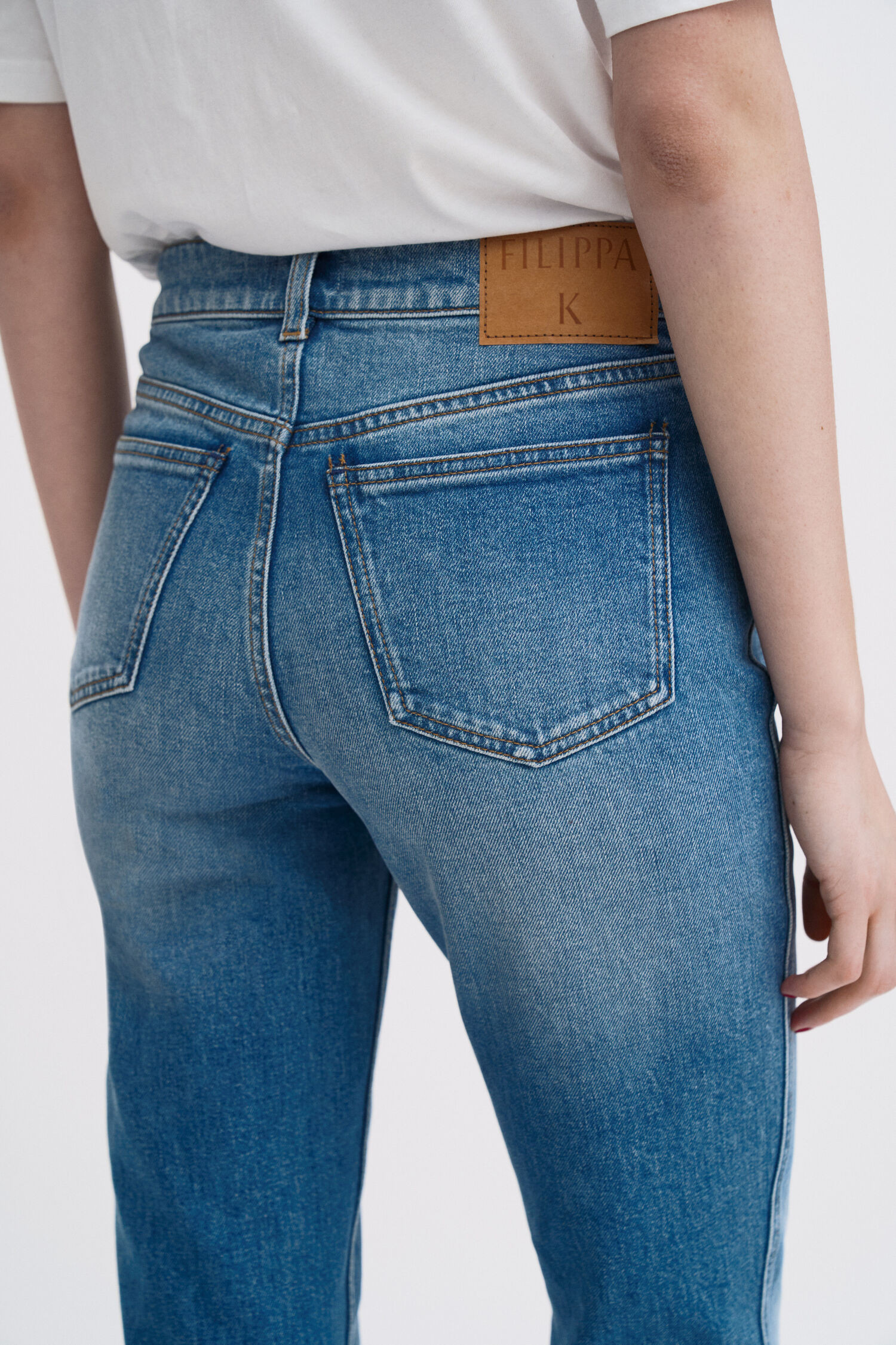 Stacked Bootcut Jeans | Filippa K