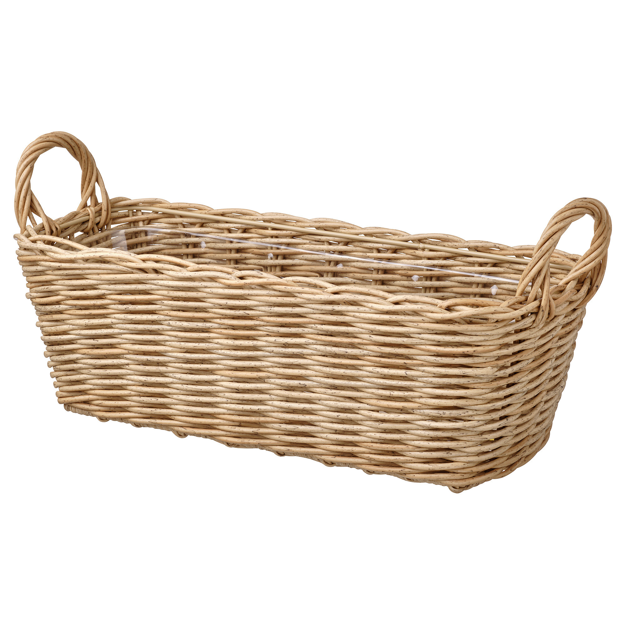 FLODBJÖRK Flower box, indoor/outdoor light gray-brown, 21x8 " | IKEA US