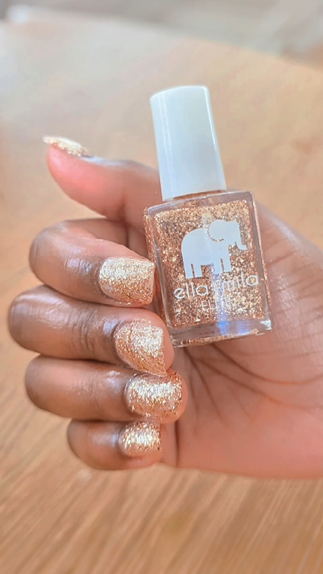 Mommy and me mani session with @ellamila products  🖤 

My daughter chose Dripipin’ Gold and I went with Beloved!

High quality, quick dry polish without the expensive price tag.

#ellamilapartner #ad # liktkit

#LTKselfcare #LTKBeauty #LTKmomlife