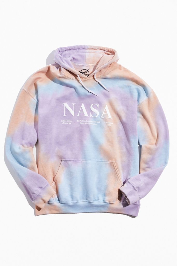 NASA Tie-Dye Hoodie Sweatshirt | Urban Outfitters (US and RoW)