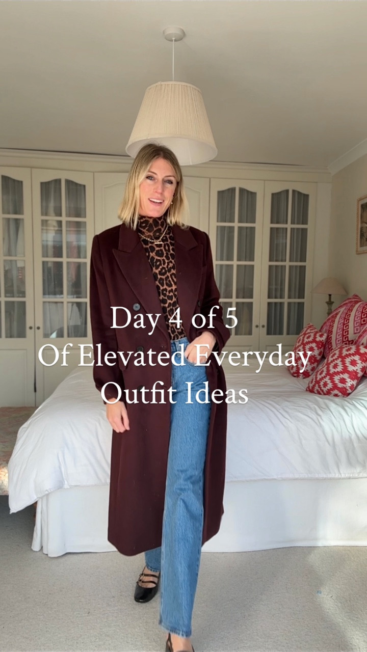 Day 4 of 5 of Elevated Everyday Outfit Ideas

By adding a pattern, whether it’s a top or an accessory is a great way to elevate the simplest of outfits. Leopard print comes back on trend every year so you no doubt may have an item in your wardrobe already. It’s also a neutral colour which means you can style it with pretty much anything.

Poloneck @ro_and_zo 
Jeans @abercrombie 
Coat @ro_and_zo 
Shoes @sezane 

Contains gifted items 

#leopardprint #effortlessstyle #styleover40 #mumstyle #weekendstyle #elevatedoutfit #personalstylist #elevatedstyle #styletips