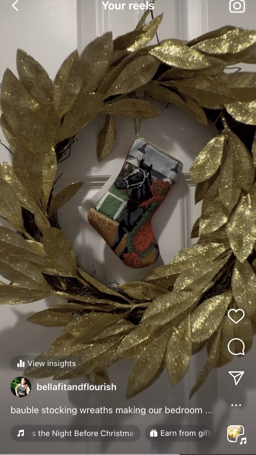 Bauble Stockings making our bedroom doors bright & festive!✨

#LTKHoliday #LTKGiftGuide #LTKSeasonal