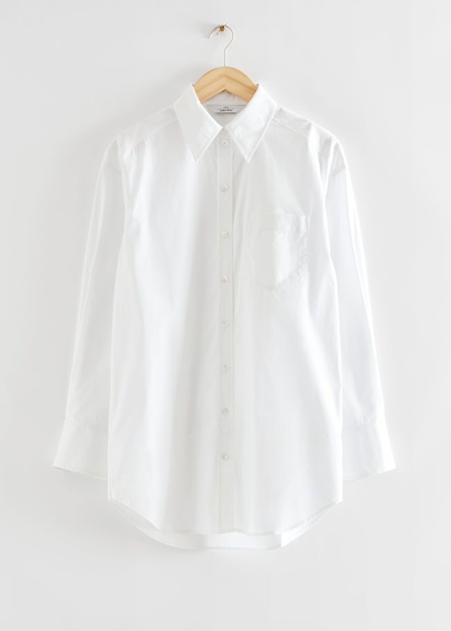 Oversized Button Sleeve Shirt | & Other Stories US