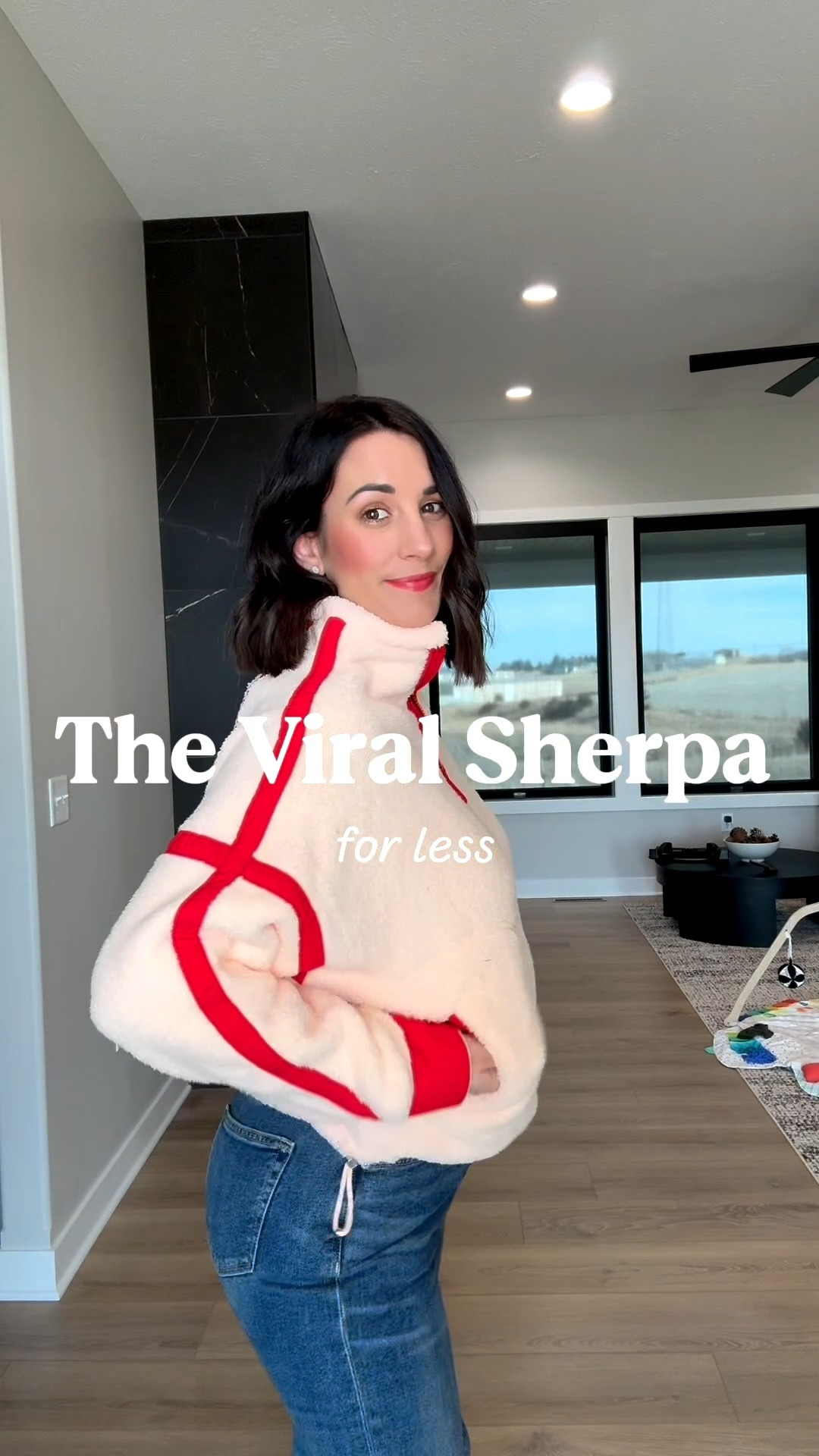 The Viral Sherpa for less!! A cozy staple piece to add to your closet. Wearing a size small! Help me decide - which color do I keep?! 

Seasons - all work well for spring and autumns. Tan/blue combo best for autumns. Beige/green combo best for springs. 



#LTKootd #LTKSeasonal #LTKActive