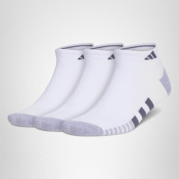 adidas Men's Cushioned Low Cut Ankle Socks (3 Pairs) Durable & Comfortable | Amazon (US)
