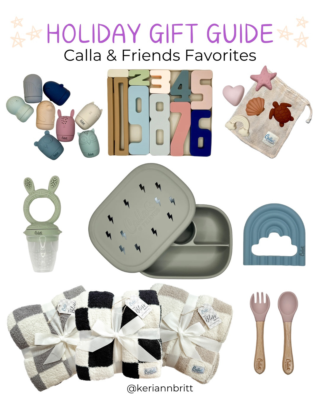 Baby and Toddler Gifts - Calla & Friends

@CallaAndFriends #CallaAndFriends
#ad

2024 Holiday Gift Guide 

2024 gifts / Christmas gift / presents for everyone / gift guide / holiday gift / Christmas gift guide / gifts for kids / baby toys / baby gift / toddler gift / baby registry gift / popular holiday gifts / bath toy / beach toys / baby teether 

#LTKKids #LTKBaby #LTKGiftGuide