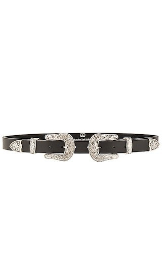 Baby Bri Bri Belt in Black & Silver- Rodeo Belt | Revolve Clothing (Global)