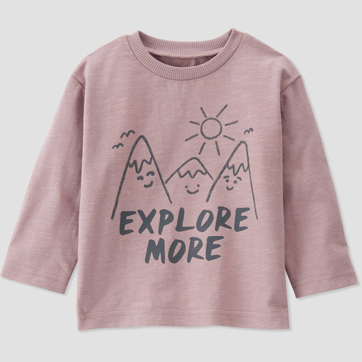 Little Planet by Carter’s Baby Explore More Graphic T-Shirt - Purple | Target