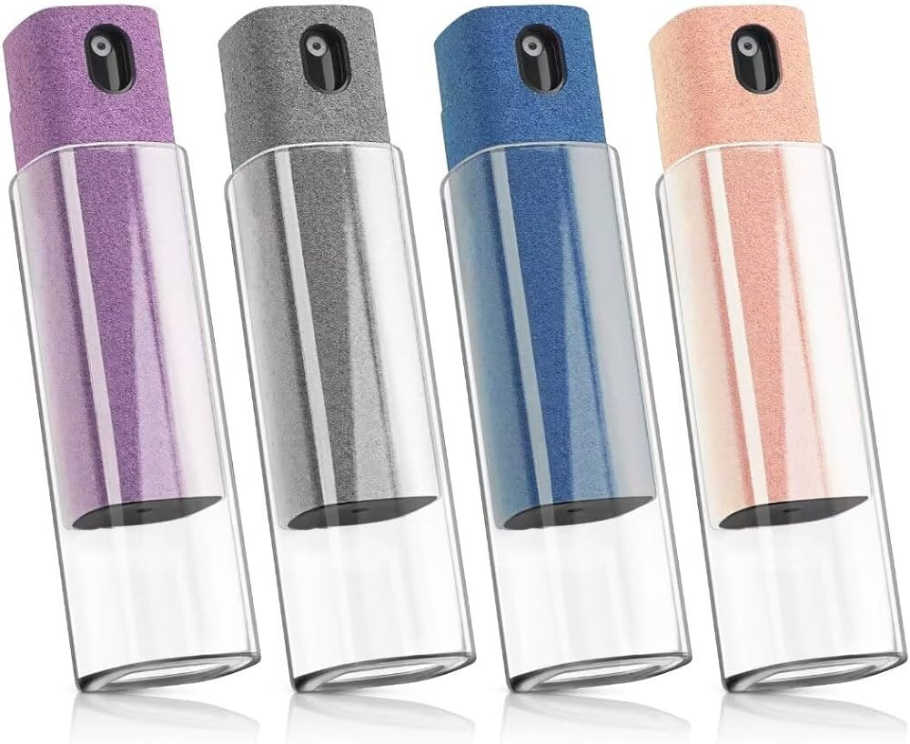 4 Pack Screen Cleaner 3-in-1 Touchscreen Mist Cleaner Spray and Microfiber Cloth Built-in Cleanin... | Amazon (US)