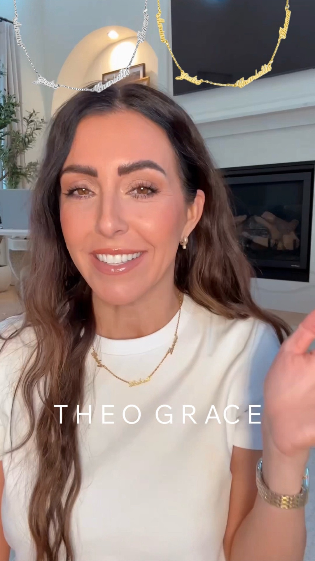 Use code HEATHER20 ! Loving this heritage multiple name necklace in gold from Theograce! I have the 18 karat gold plated necklace in the 16 to 18 inch chain! ￼

#LTKmomlife #LTKValentine