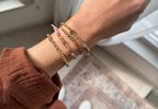 Gold bracelets // bracelet stack // gold jewelry // best friend gift idea // Mother’s Day gift idea 

#LTKSeasonal #LTKGiftGuide #LTKfindsunder50