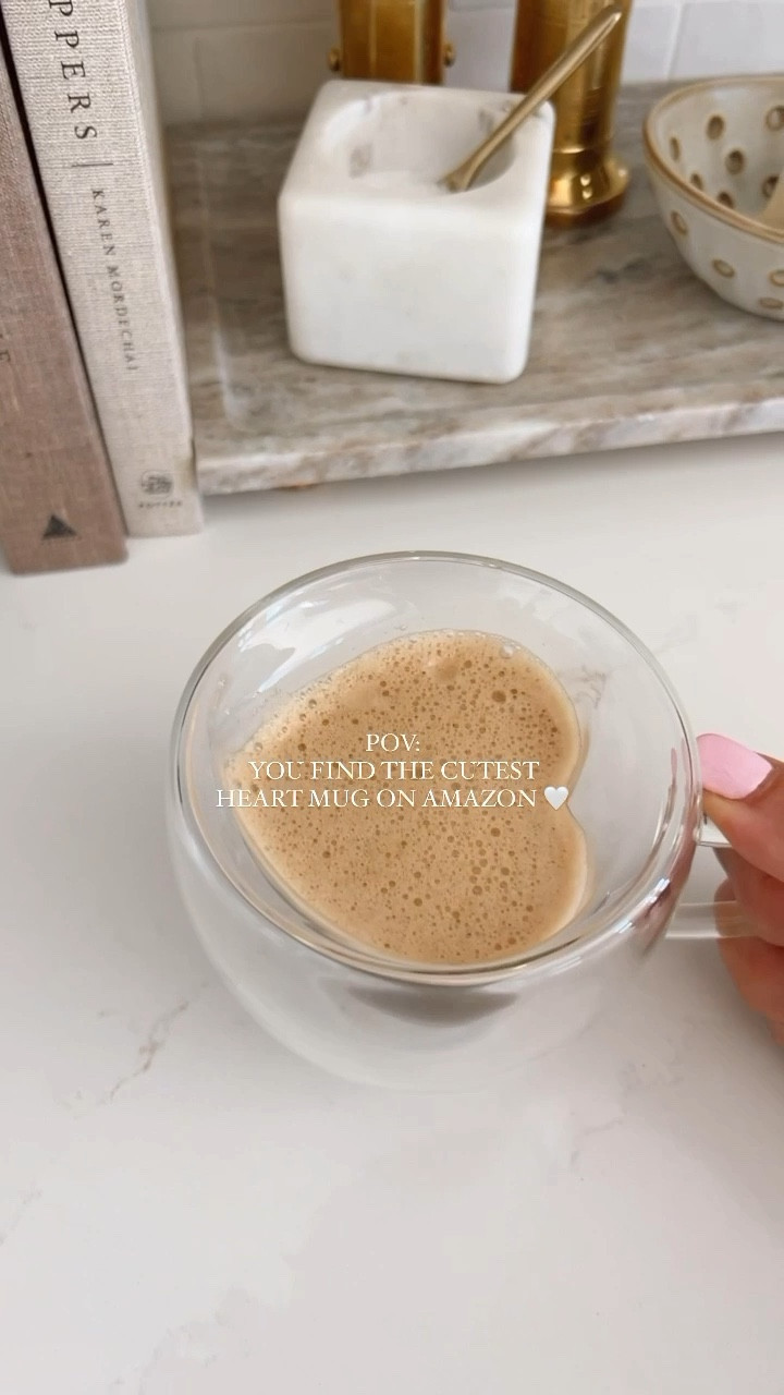 Amazon Heart Mug, Valentine's Day heart shaped coffee cup, Valentine’s Day gift idea

#LTKGiftGuide #LTKSeasonal #LTKHome