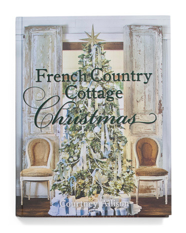 French Country Cottage Christmas Book | TJ Maxx