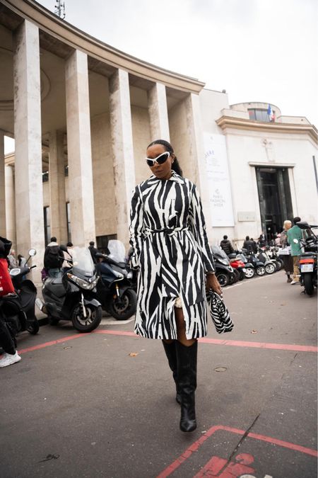 Zebra look in Paris Fashion Week Spring / Summer 2023

#LTKstyletip #LTKitbag #LTKSeasonal