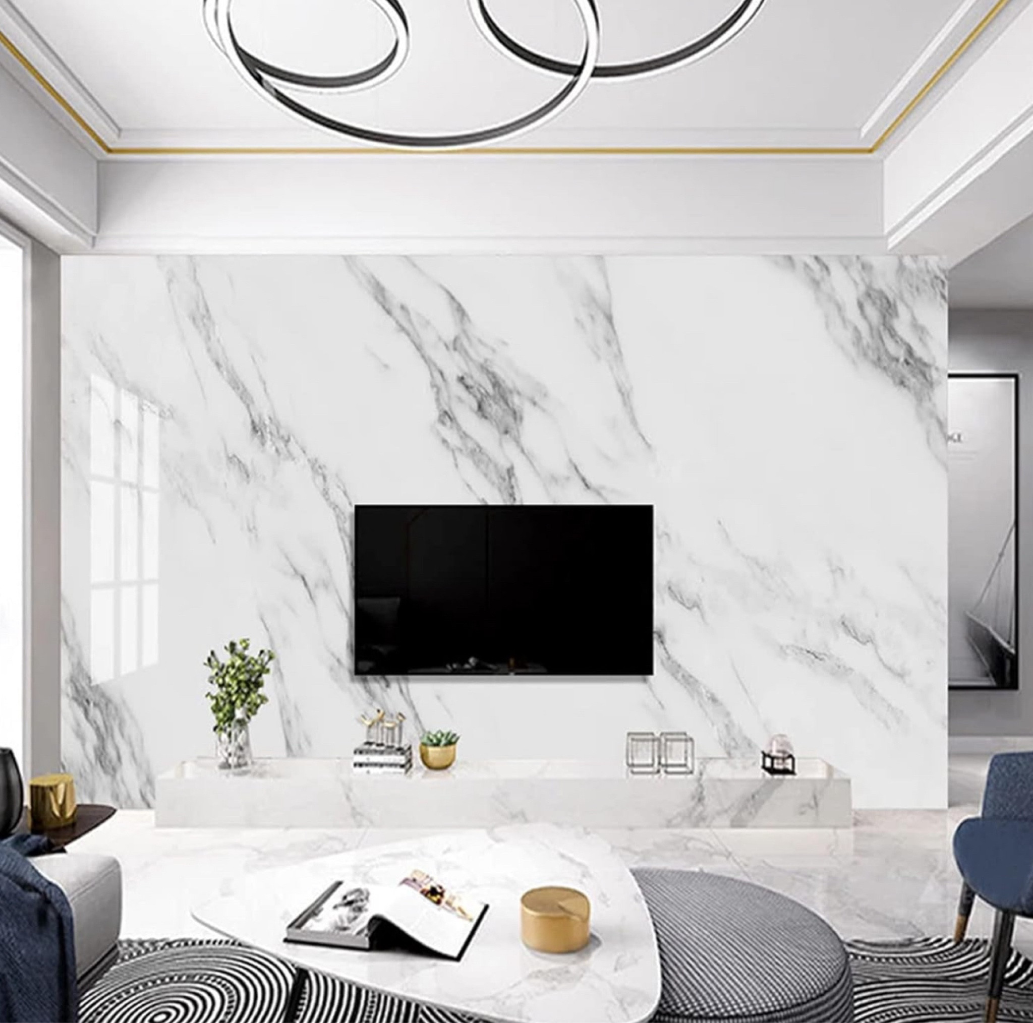 Modern White Marble Wall Murals

#LTKStyleTip #LTKHome #LTKHoliday