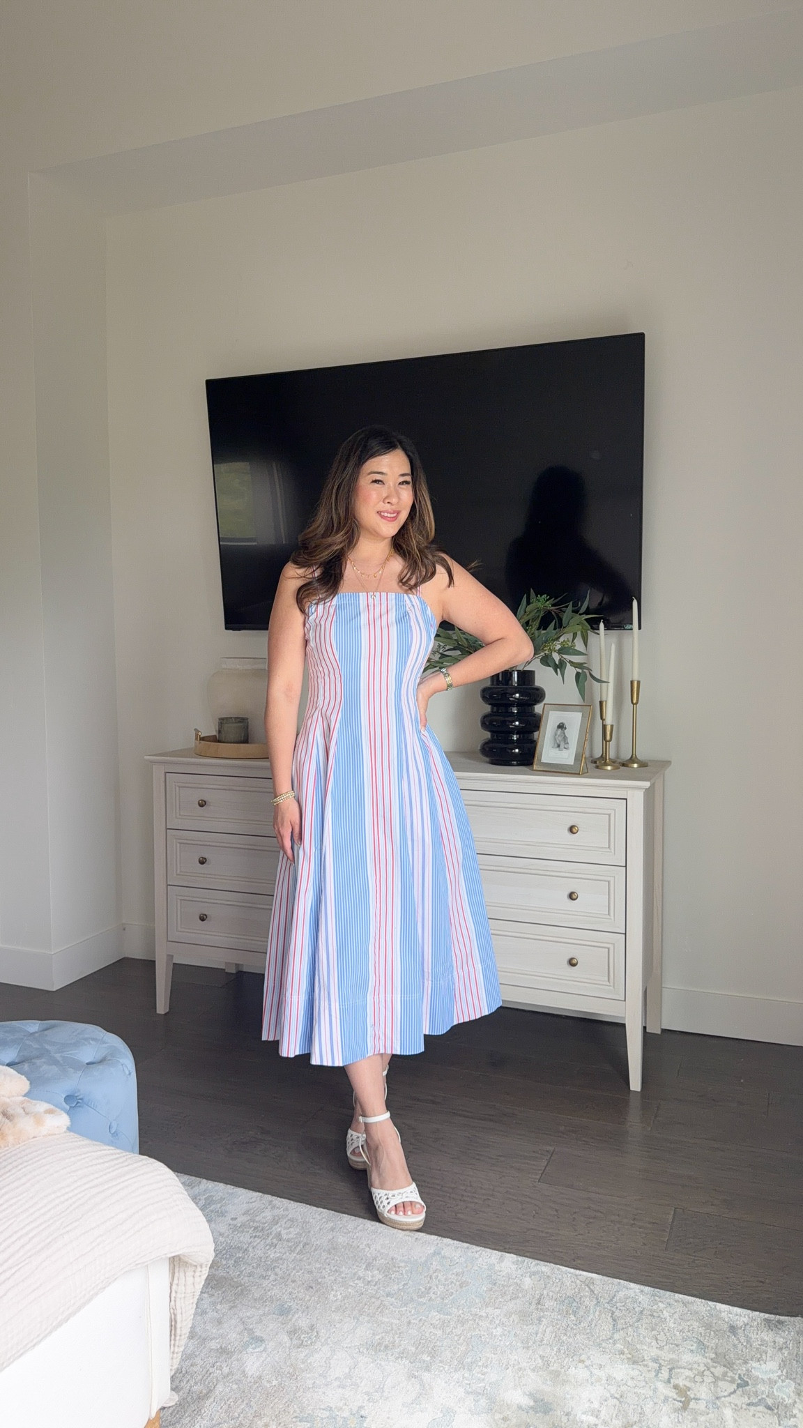Walmart spring summer haul // red white and blue // Memorial Day // 4th of July // maxi dress 

Wearing small

#LTKPetite #LTKootd