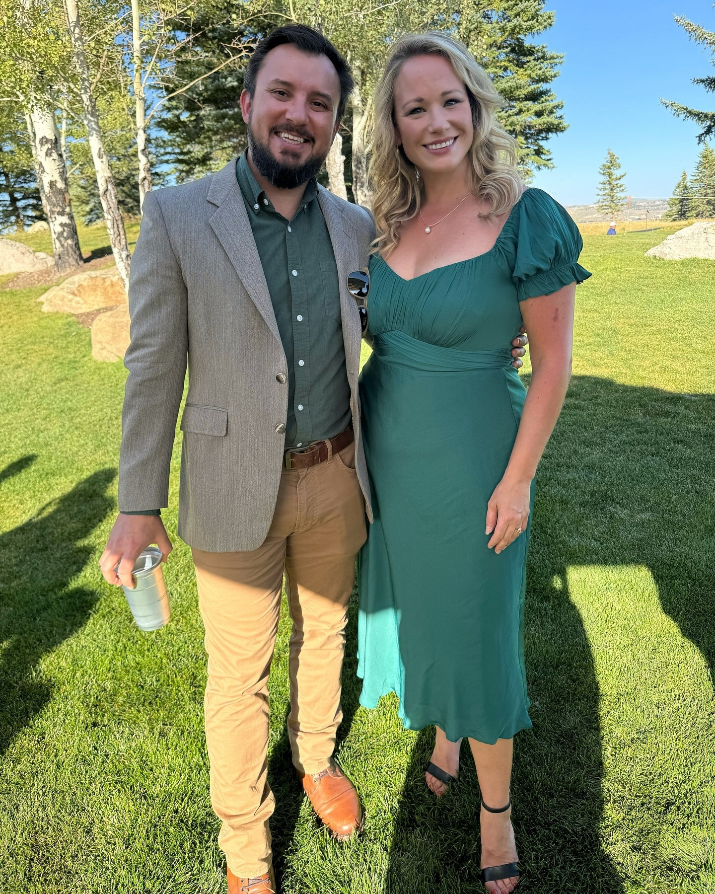We clean up nice ✨ 💚

Congratulations to my baby cousin @anniealexanderson you were a gorgeous bride 👰‍♀️ 💍

Dress @petalandpup 
Hot date @gbrandonwood 😘

Petal & Pup discount code is “ALYSSA20” if anyone wants to order from them!!

#wedding #weddingguest #petalandpup #plusmodel #couplegoals #couple #husbandandwife #family