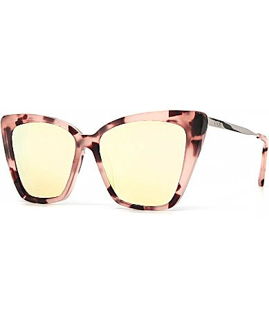 DIFF Eyewear Women's Becky II 56mm Cat Eye Polarized Sunglasses - Tortoise | Dillard's