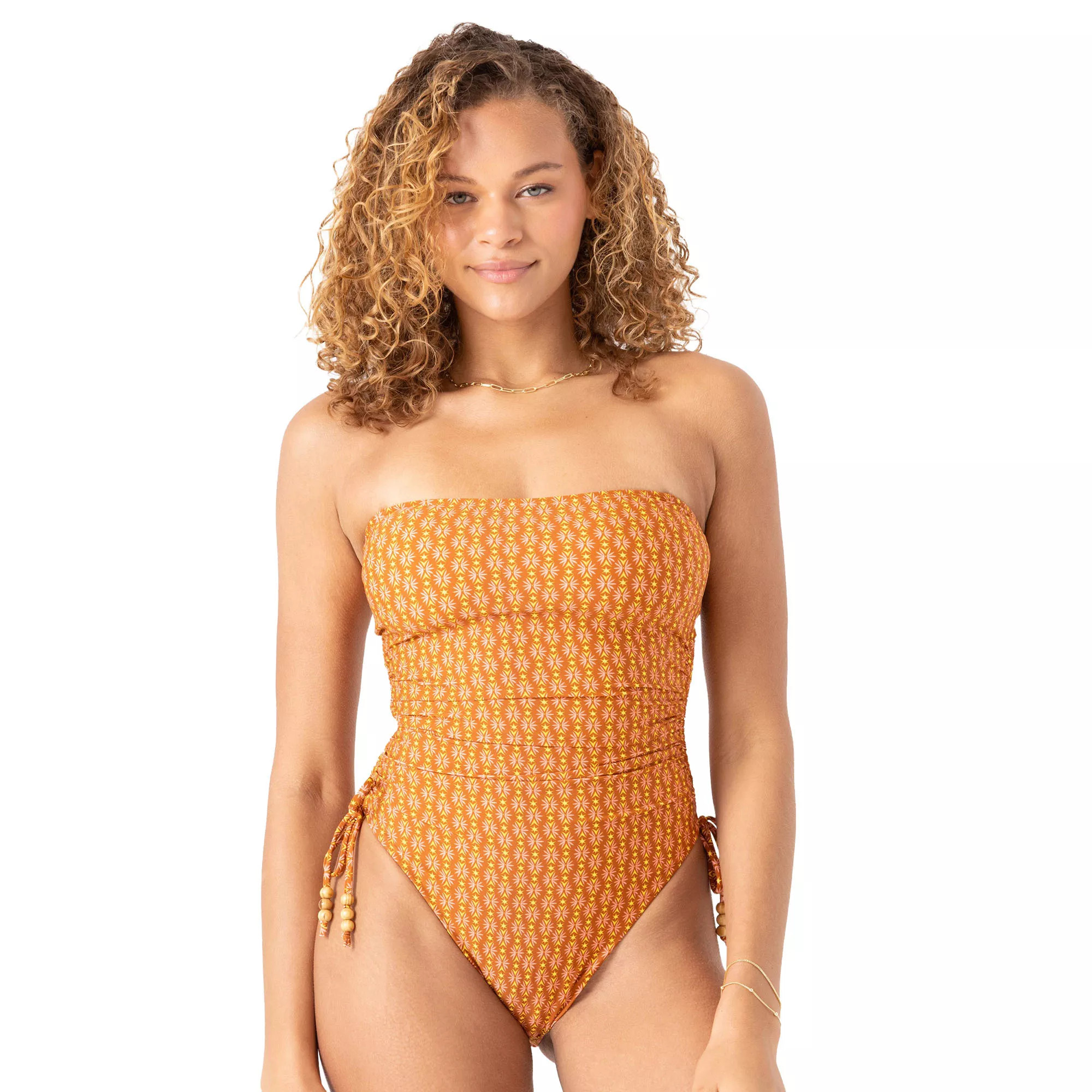 Roxy Women's Ray of Sunshine One Piece Swimsuit, XL, Rust | DICK'S Sporting Goods