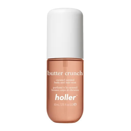 Holler Butter Crunch Body and Hair Fragrance Mist Caramel Scented 2.7 fl oz | Walmart (US)