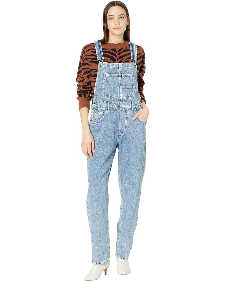 Free People We The Free Ziggy Denim Overalls | Zappos