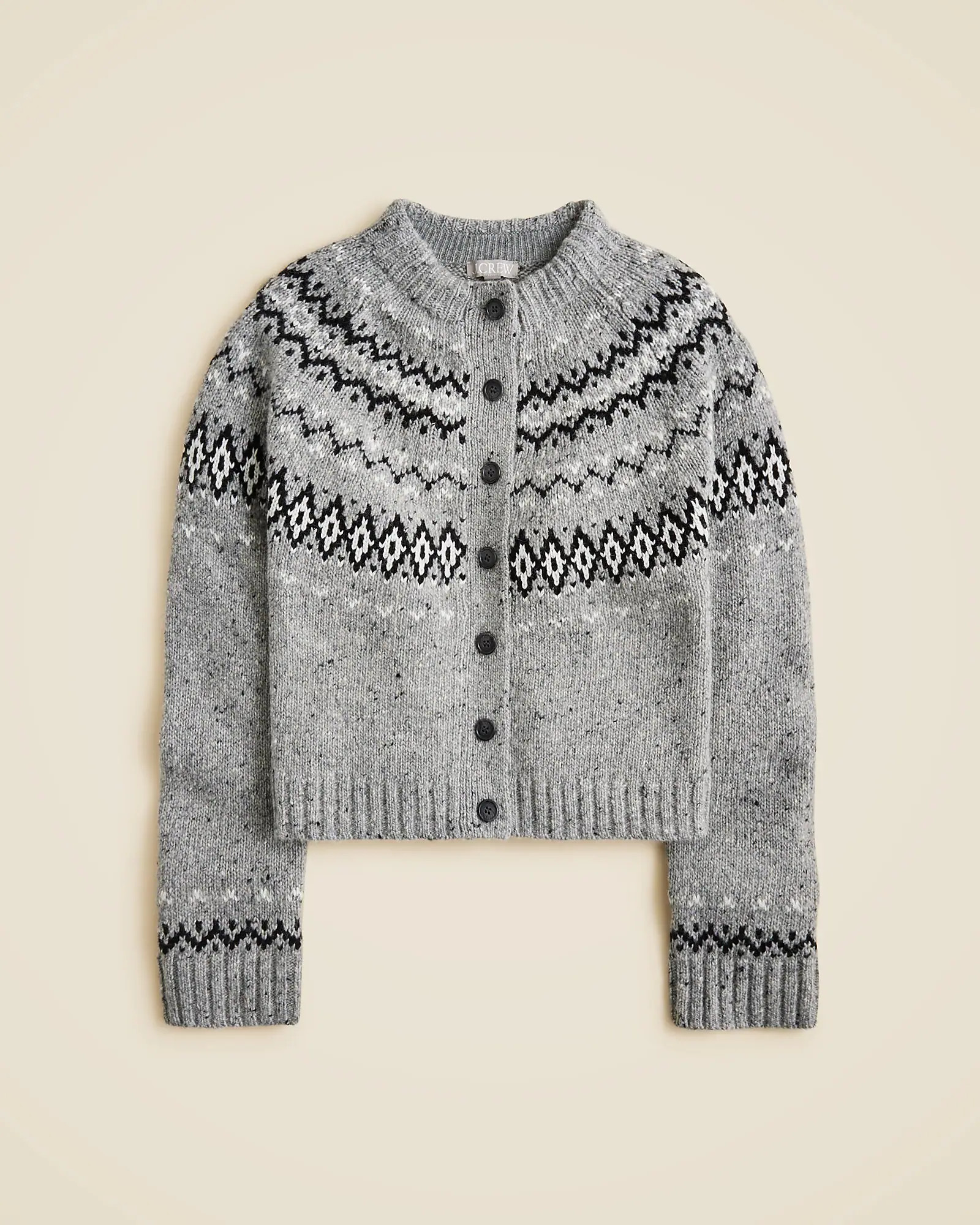 Fair Isle cardigan in wool blend | J. Crew US
