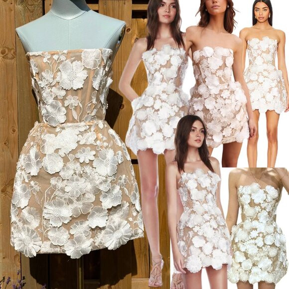 🆕 BRONX & BANCO 🧿 NWOT Jasmine Maraya White Mini Dress - Sz XS - US 2 | Poshmark