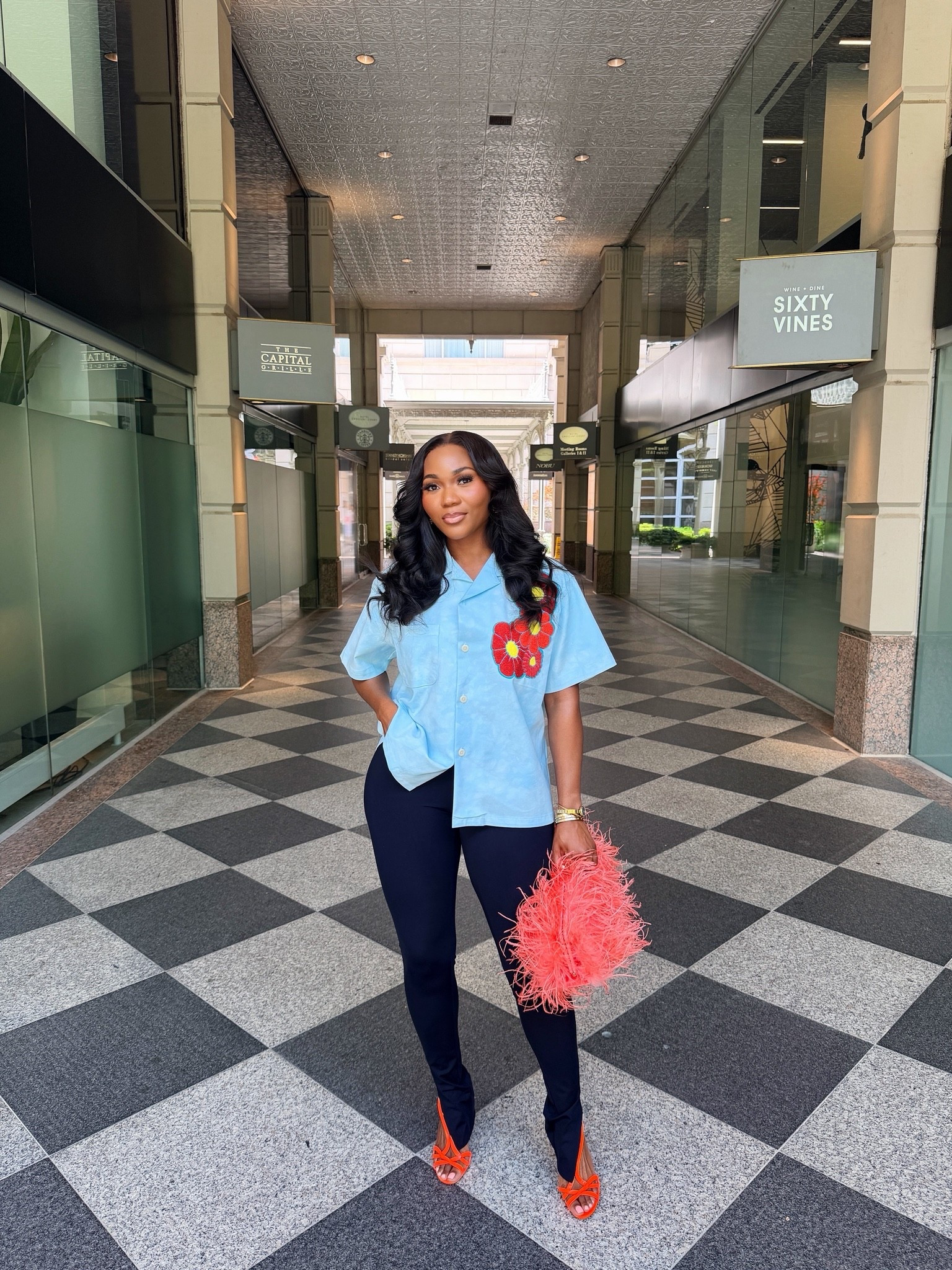 Casual chic summer look