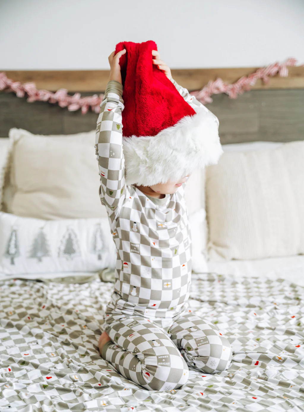 MERRY & BRIGHT CHECKS DREAM SET | Dream Big Little Co.