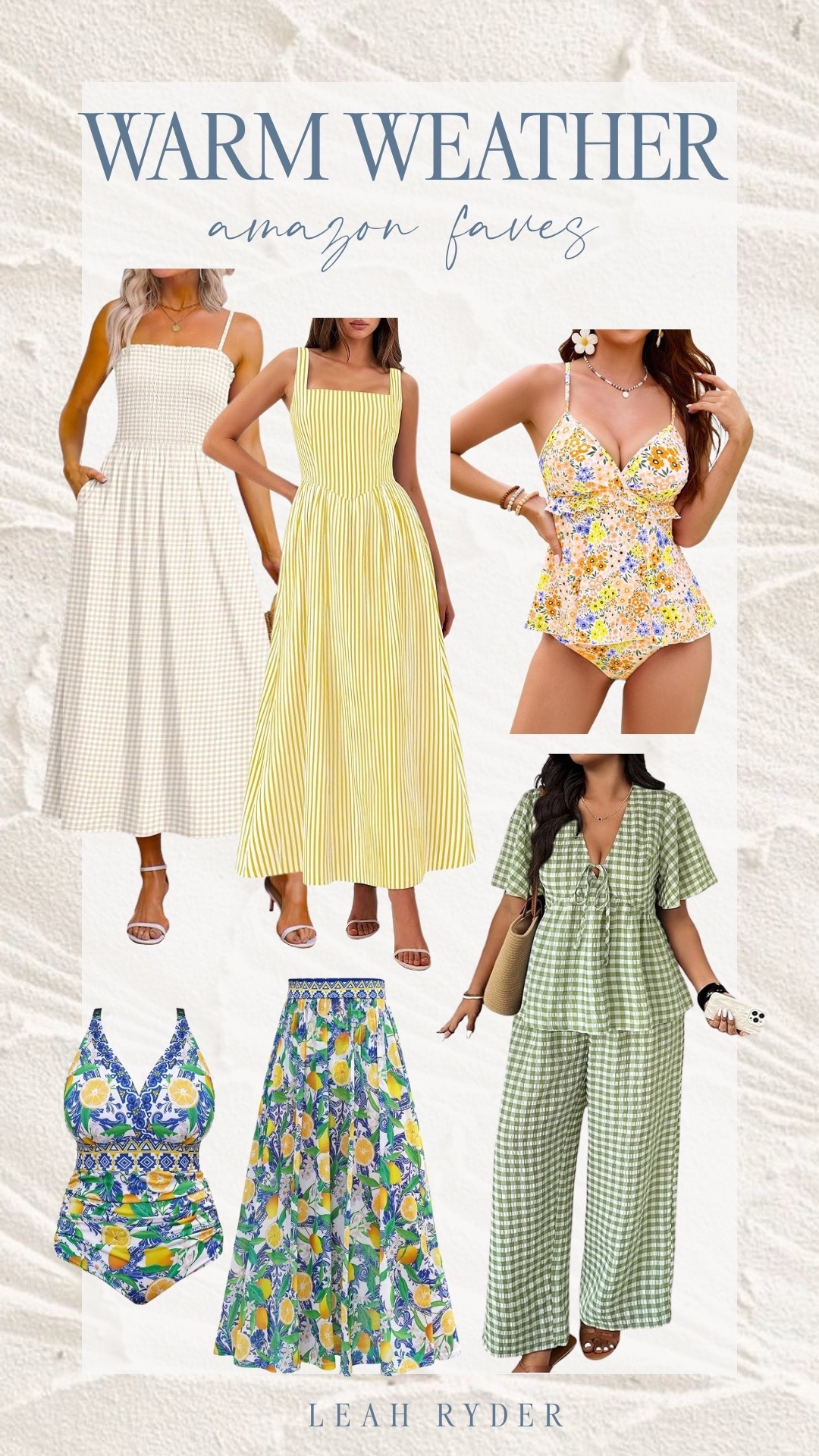 These warm-weather Amazon finds are perfect for spring and summer outfits. The collection includes breezy dresses, lightweight sets, and flattering swimwear. Easy silhouettes make these pieces comfortable for travel, weekends, and everyday wear. These Amazon warm-weather staples are versatile, affordable, and season-ready.

#LTKPlusSize #LTKTravel