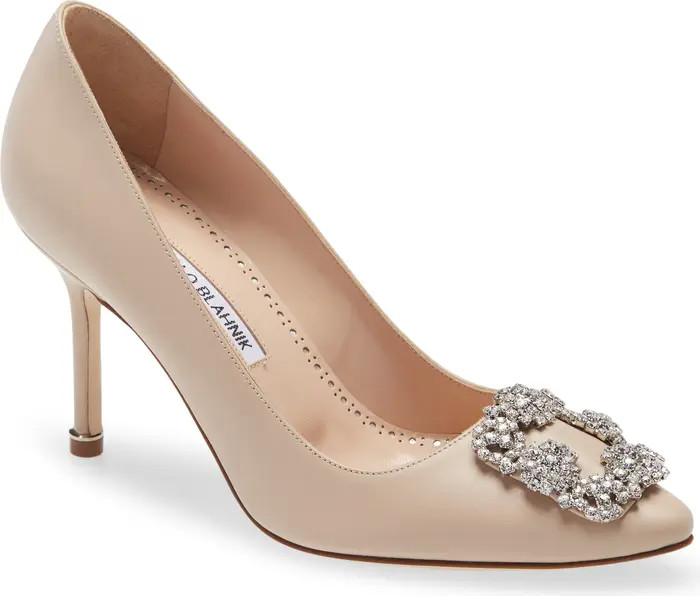 Hangisi Crystal Buckle Pump (Women) | Nordstrom