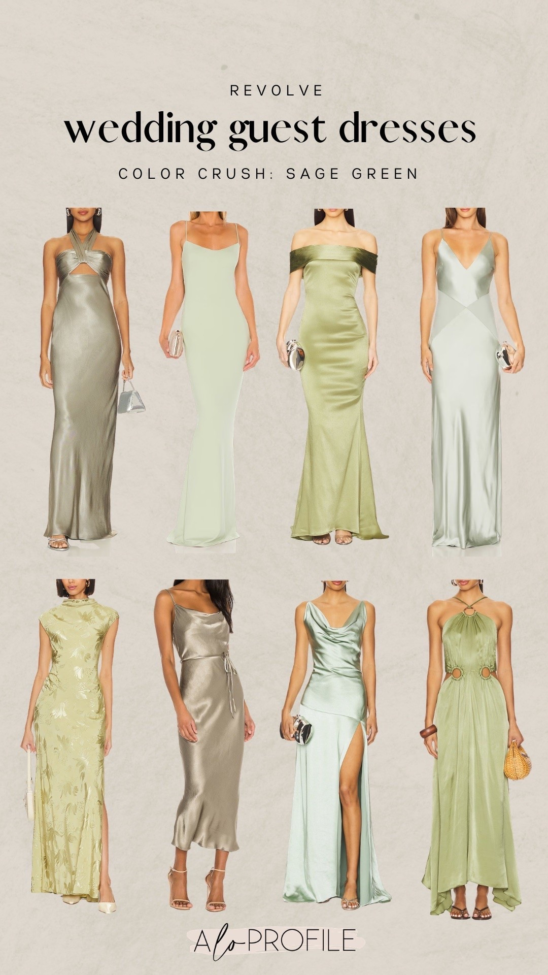 Spring Wedding Guest Dresses: Sage Green // revolve, spring dress, summer dress, spring wedding, spring wedding guest, summer wedding guest, wedding guest outfit, wedding guest dresses, trending wedding guest dress