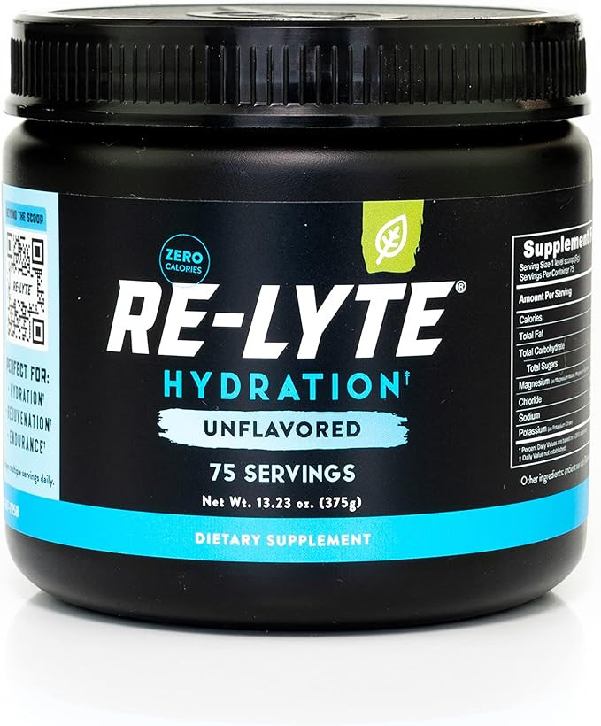 REDMOND Re-Lyte Hydration Electrolyte Mix (Unflavored) | Amazon (US)
