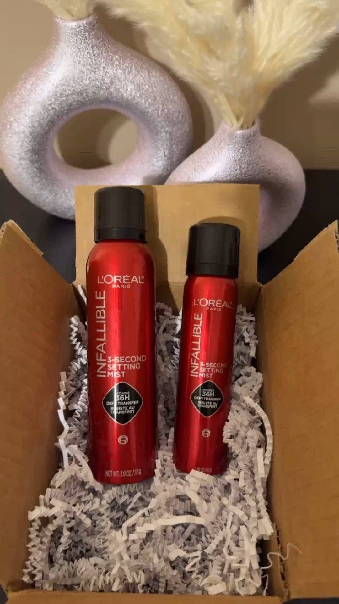 Thank you L’Oreal for this infallible setting mist that truly does last up to 36 hours! This new viral setting spray has been all the rave in the latest makeup routines & the girlies have spoken & it’s a 10/10. No need to spend lots of money on setting sprays when this does the job just as well! #LorealParis

#LTKSpringSale #LTKmorningroutine #LTKBeauty