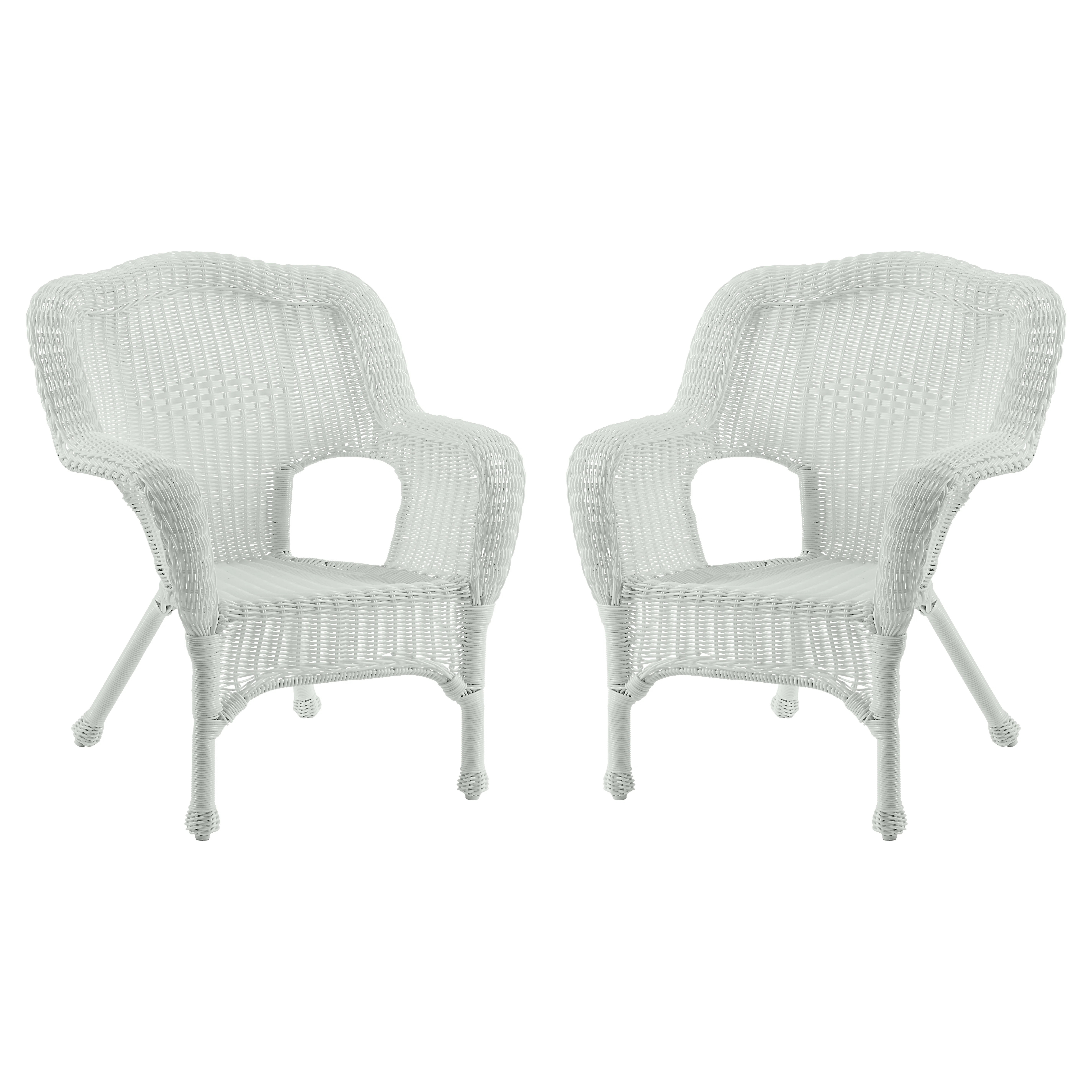 Arved Wicker Outdoor Lounge Chair (Set of 2) | Wayfair North America