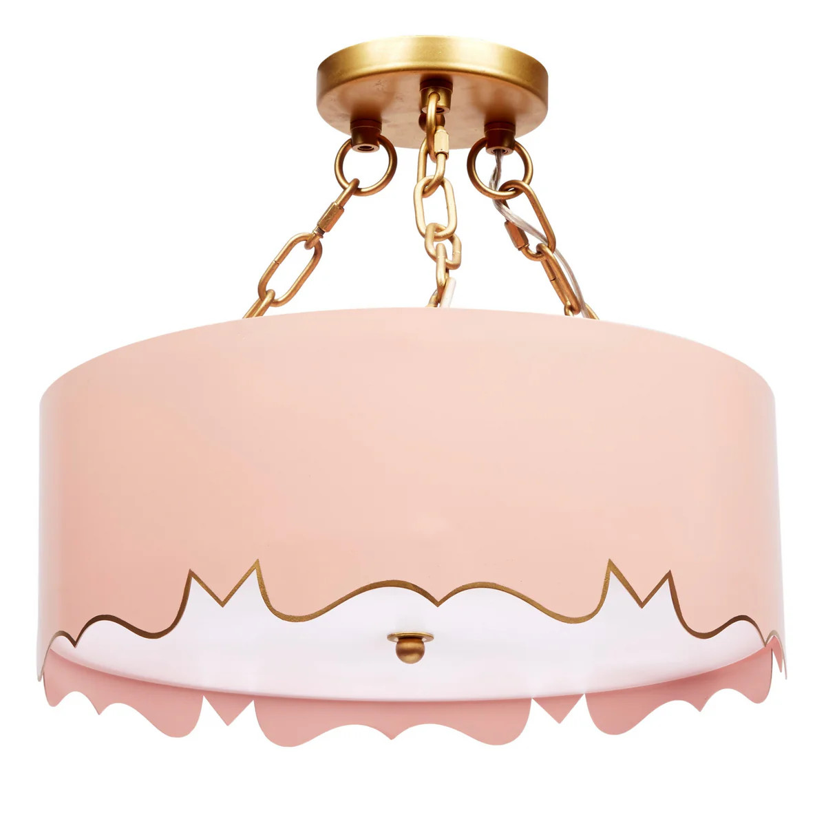 Mollie Pendant in Blush with Gold Accents | The Well Appointed House, LLC