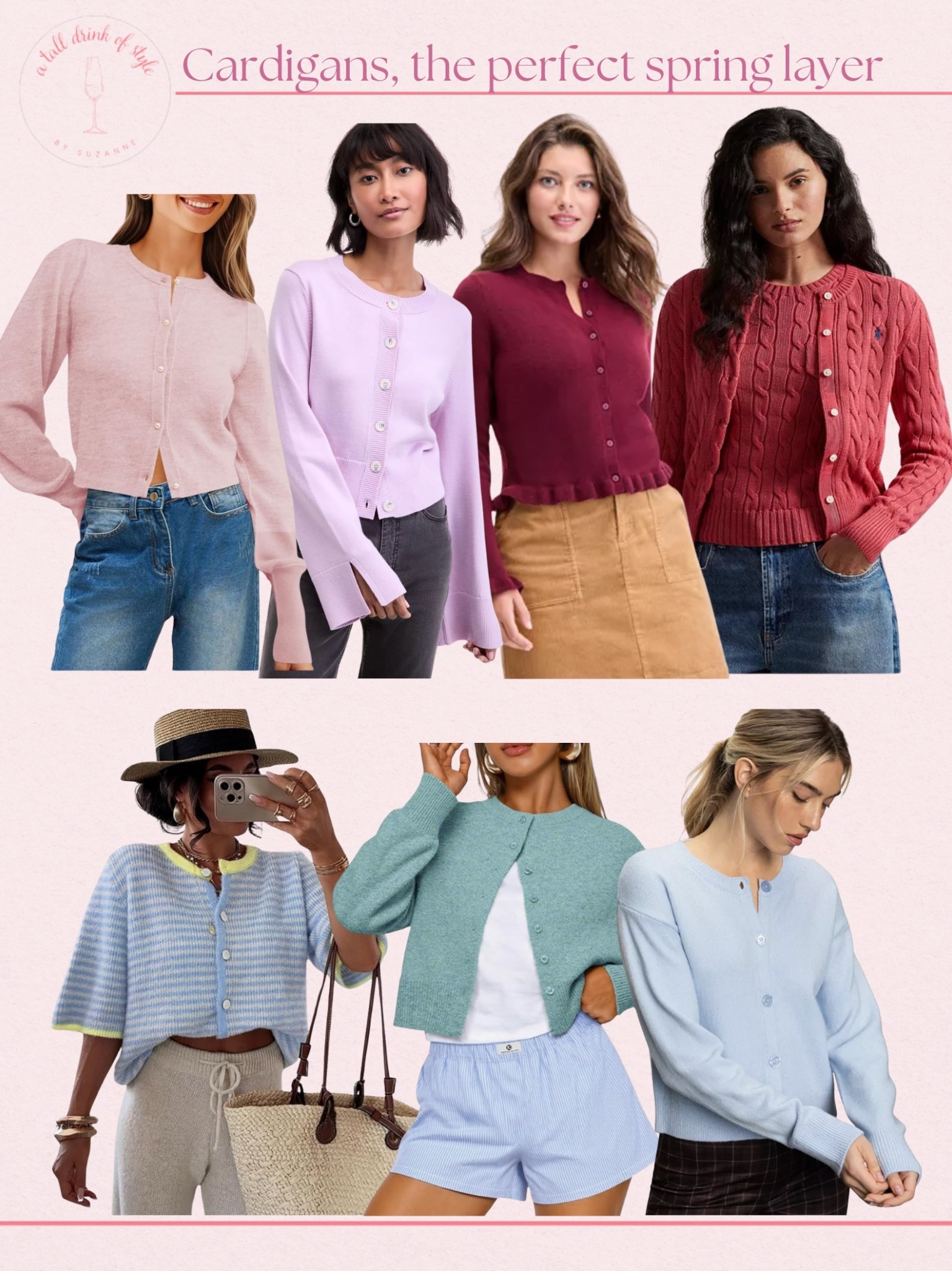 Cardigans are the perfect spring layer. 

A cardigan is an easy way to dress up an outfit! 

#LTKTall #LTKSeasonal #LTKOver40