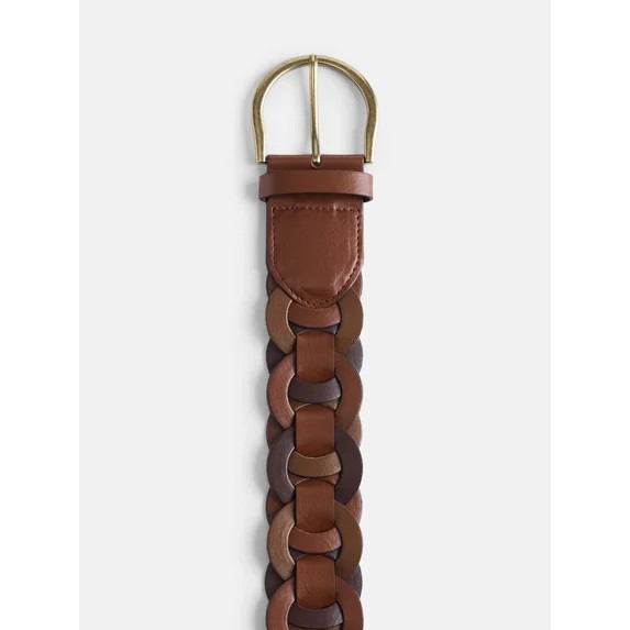 Scenario Women's Multi Looped Belt, Brown, Sizes S-3XL | Walmart (US)