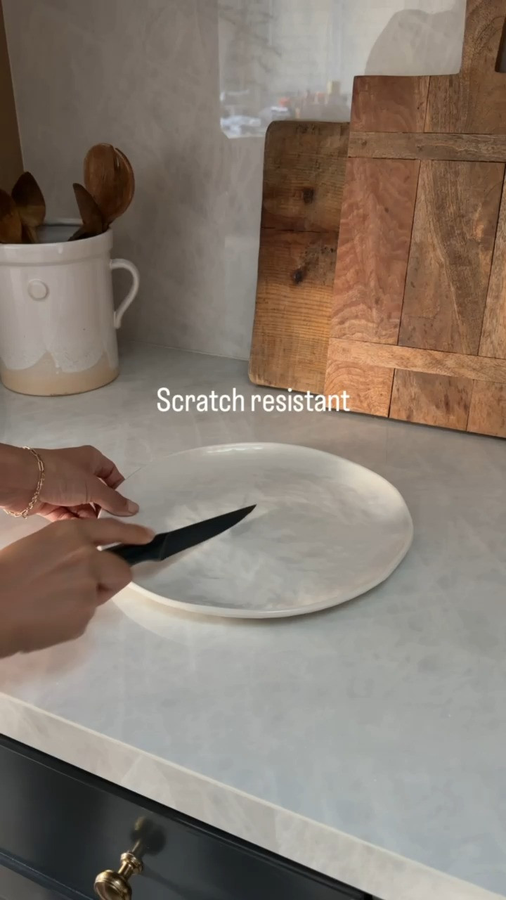 I am so in love with this new dinnerware! Looks organic and handmade. Scratch resistant dishwasher and microwave safe.  

 #LTKHome #LTKSaleAlert