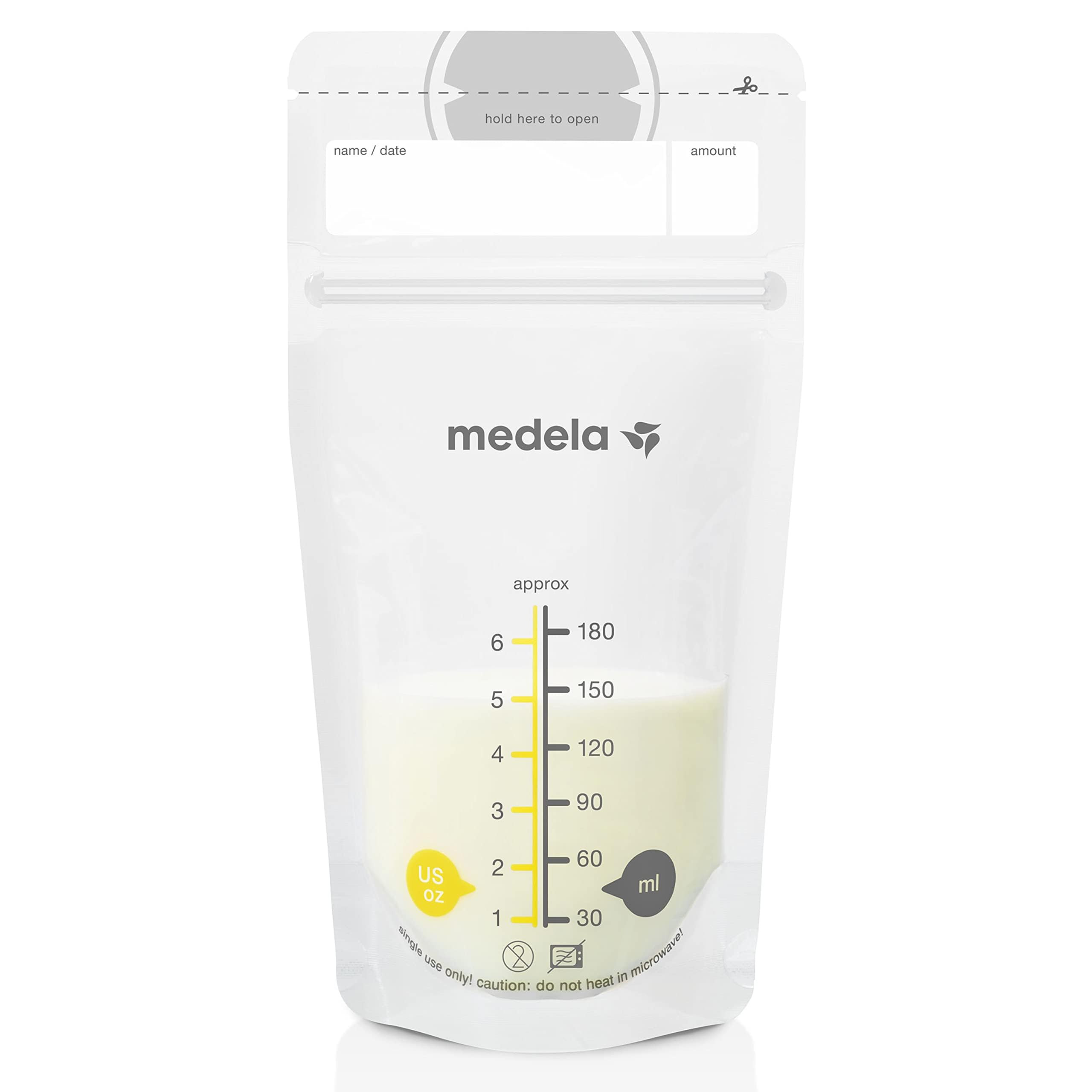 Medela Breastmilk Storage Bags, 200 Count, Ready to Use Breast Milk Storing Bags for Breastfeedin... | Amazon (US)